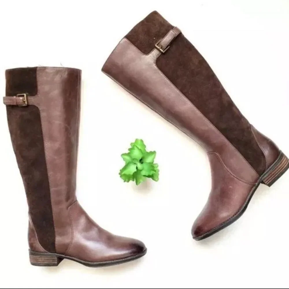 Sam Edelman Brown Patton riding boots